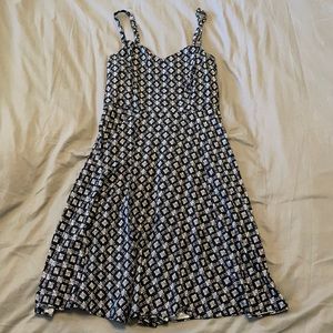 Old Navy, Small, Cami Dress, Black and White